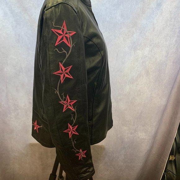 UNIK Premium Leather Motorcycle Jacket NWOT!!!! - Picture 3 of 11